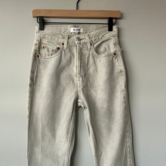 Re/Done 70’s High Rise Bootcut Jeans Light Wash Size 24 Women’s - Picture 13 of 13